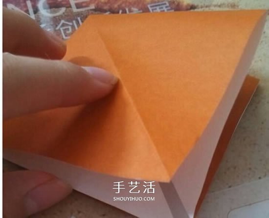 折纸马儿的方法图解 手工折叠立体马儿步骤