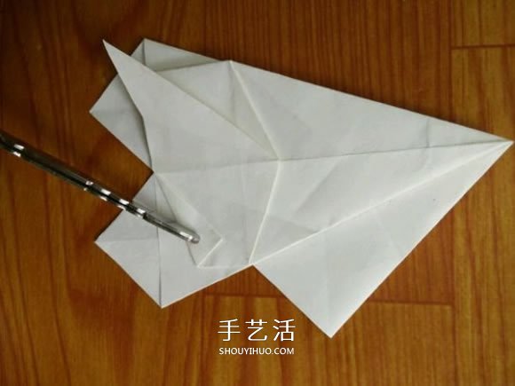 复杂兔子的折纸方法 中秋节折纸兔子图解