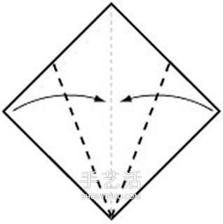 幼儿手工折纸天鹅图解 纸天鹅的折法步骤图
