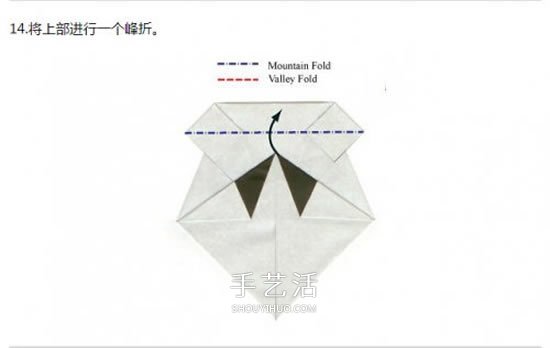 手工熊猫脸的折纸方法 怎么折叠熊猫头教程