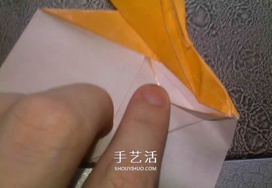 可爱的数码宝贝巴达兽的折纸方法图解教程