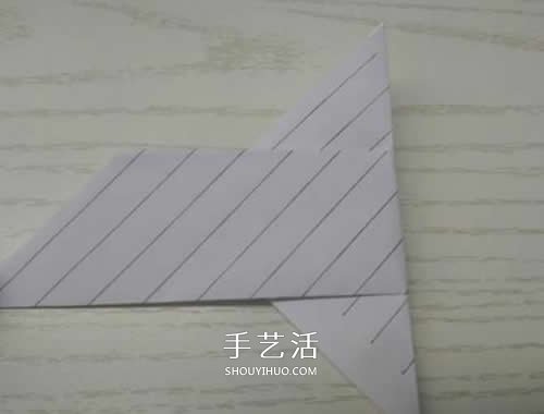 幼儿园手工折纸教程 最简单和平鸽的折法图解