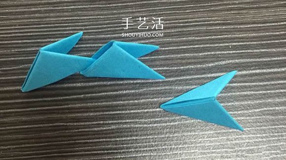 简单又可爱的三角插小鱼的制作方法图解