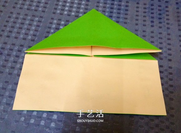 简单折纸青蛙的详细步骤图解