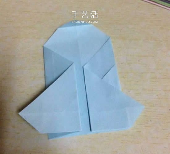 儿童手工折纸企鹅的简单方法图解