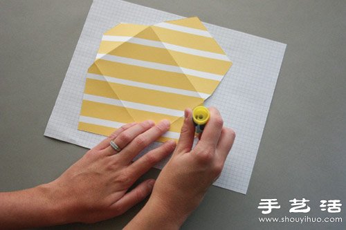 信封的折法 简单信封手工制作图解