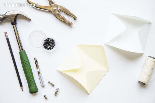经典样式公文信封折纸手工制作图解教程