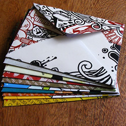 12种漂亮信封设计模板 创意信封图片素材欣赏