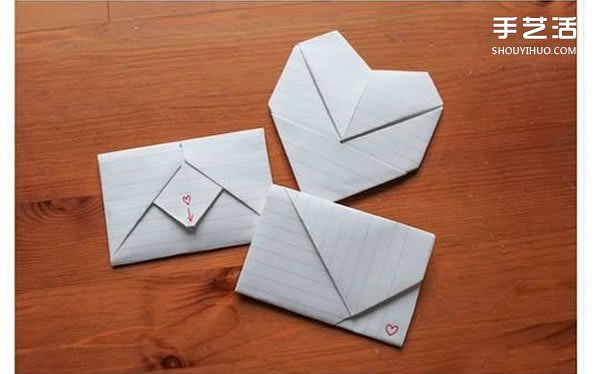 情书折叠方法图解步骤 情书信封怎么折的教程
