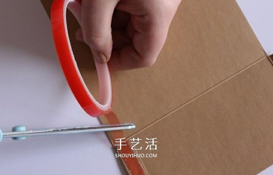 牛皮纸邀请函的折法 也可以拿来当信封用