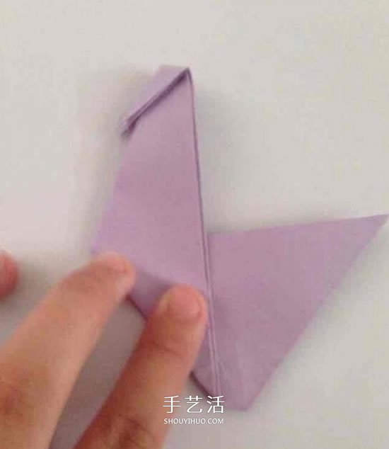 折纸千纸鹤收纳盒教程 可当盒子的千纸鹤折法