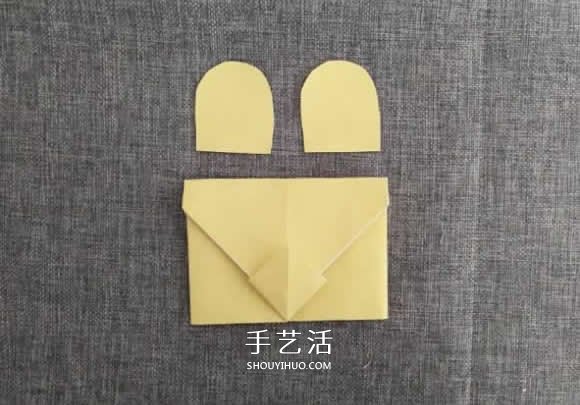 简单又可爱小动物信封的折法步骤图集