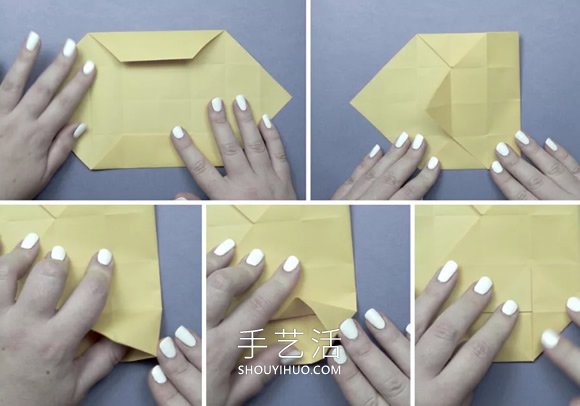 简单信封盒子的折法详细步骤图解