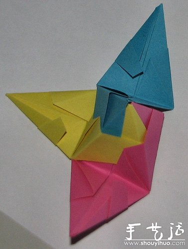 星星折纸方法
