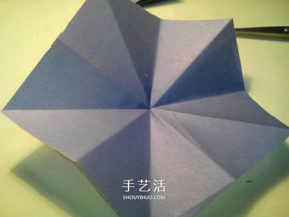 五角星盒子的折法图解 折纸五角星盒子怎么折