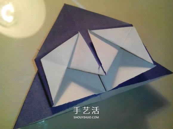 五角星盒子的折法图解 折纸五角星盒子怎么折