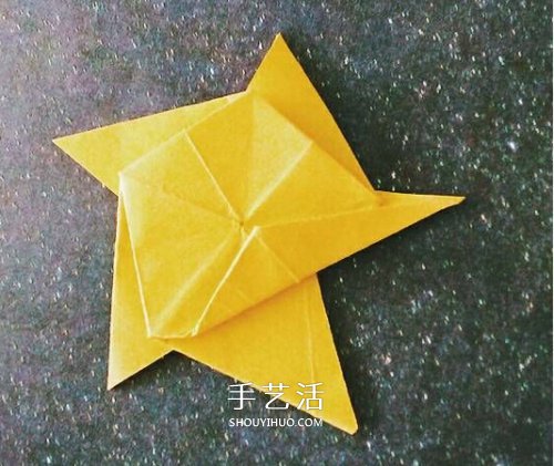 立体小星星的折法图解 漂亮五角星怎么折教程