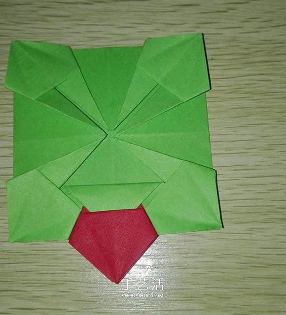 简单又漂亮纸花篮怎么折的图解教程