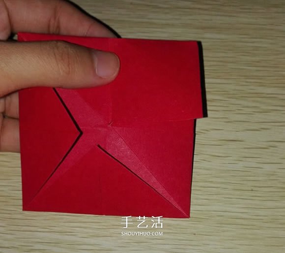 简单又漂亮纸花篮怎么折的图解教程