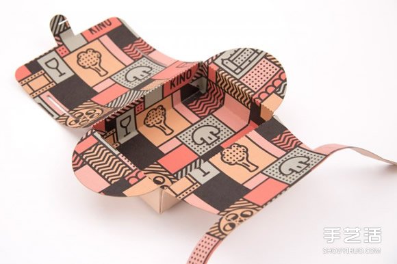 创意折纸餐盒DIY 变形前它居然是装饰画