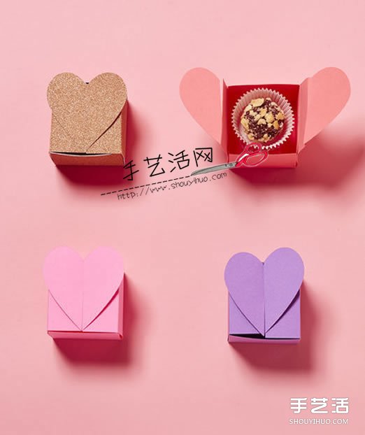 情人节必学：简单又漂亮巧克力盒DIY制作教程