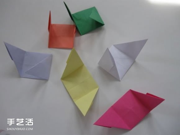 手工折纸正方体怎么做 正方体的折叠方法图解