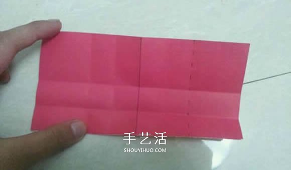 请打开我的心！好玩的爱心盒子折纸图解