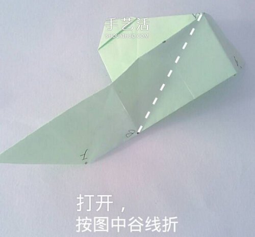 玫瑰百合礼品盒折纸 情人节完美包装盒的折法