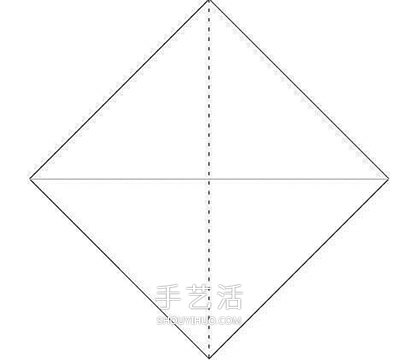 手工折方形盒子的方法 正方形纸盒折纸图解