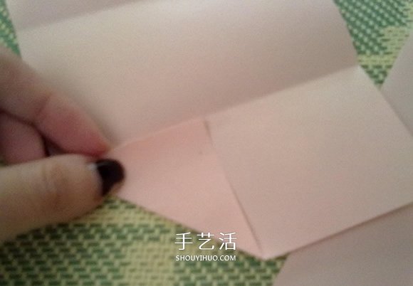 玫瑰纸盒的折法图解 情人节漂亮礼品盒的折法