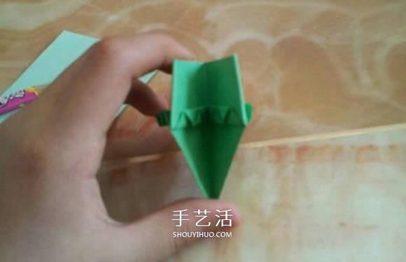 简单手工折纸盒子图解 漂亮的正方形纸盒折法