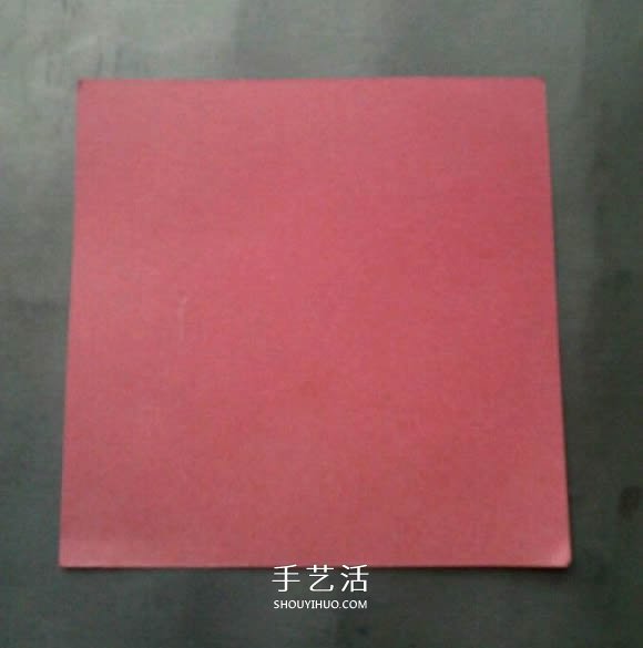 超详细步骤：手工凡尔塞玫瑰盒子的折法图解