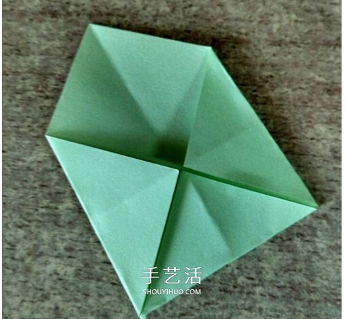 日式八角礼盒的折法图解 带盖八角礼品盒折纸