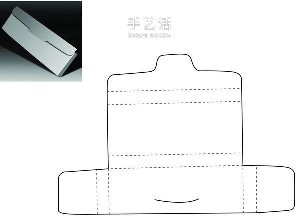 收纳盒折法大全图解 卡纸做收纳盒的展开图