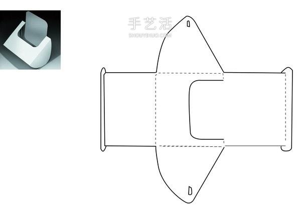 收纳盒折法大全图解 卡纸做收纳盒的展开图