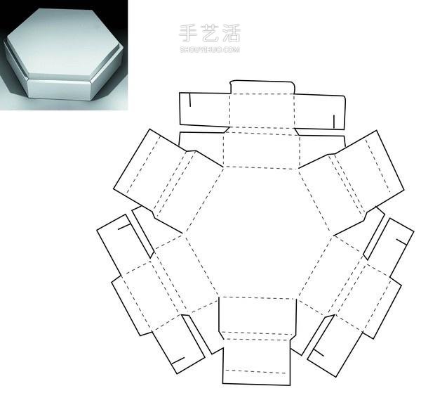 收纳盒折法大全图解 卡纸做收纳盒的展开图