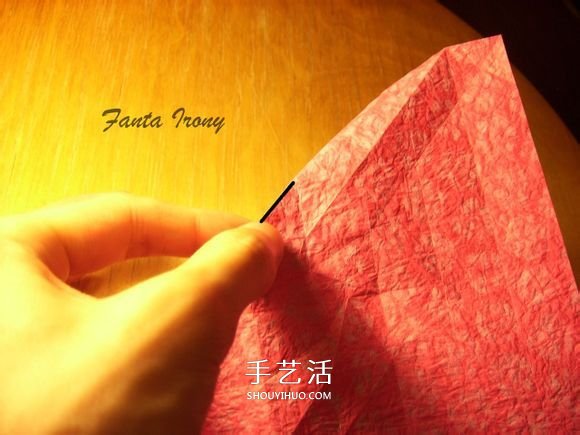 韩式玫瑰花礼盒怎么折 包括盖子和盒身的折法