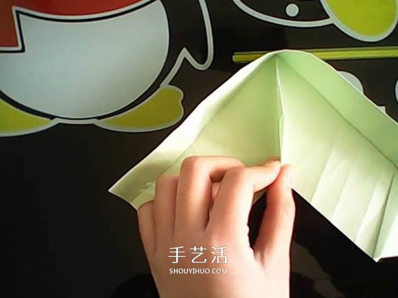 情人节礼品盒折纸教程 带盖子爱心纸盒折法