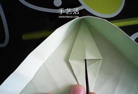 情人节礼品盒折纸教程 带盖子爱心纸盒折法