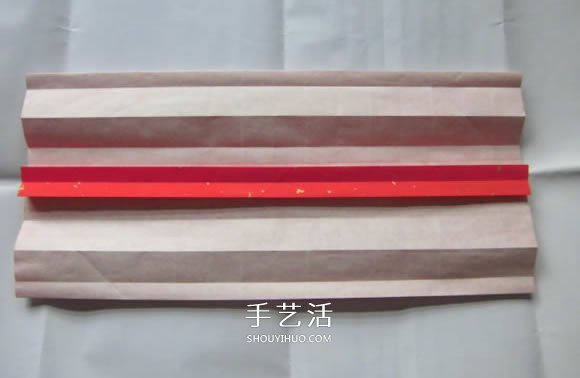 只用一张纸！折纸蝴蝶结礼品盒的图解步骤