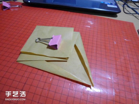带翅膀恶魔之心折纸图解 怎么折恶魔之心教程