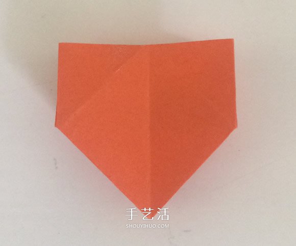 母亲节简单爱心折纸 爱心的折法图解教程