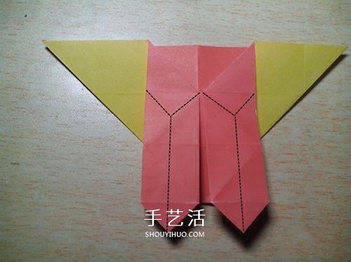月亮代表我的心：浪漫月上心的折纸方法图解