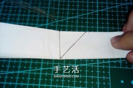 六翼炽天使之心折法 折纸带六翼翅膀爱心图解