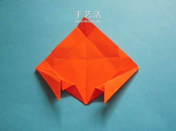 会飞的心折纸图解教程 折纸爱心的折法带翅膀