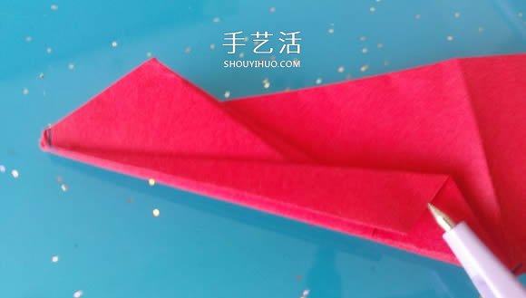 自带翅膀会飞的心 手工折爱心翅膀的折法图解