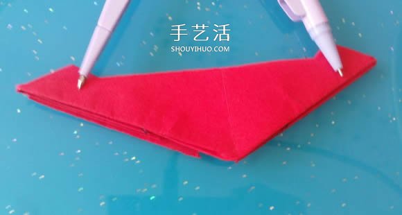 自带翅膀会飞的心 手工折爱心翅膀的折法图解