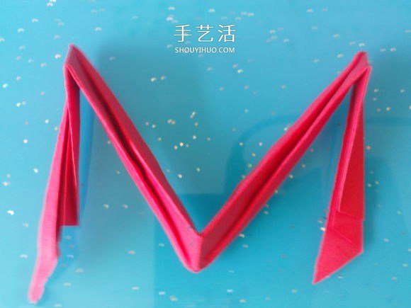 自带翅膀会飞的心 手工折爱心翅膀的折法图解