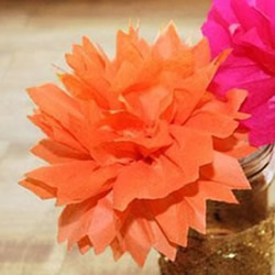 母亲节手工纸花的做法 幼儿园皱纹纸花制作