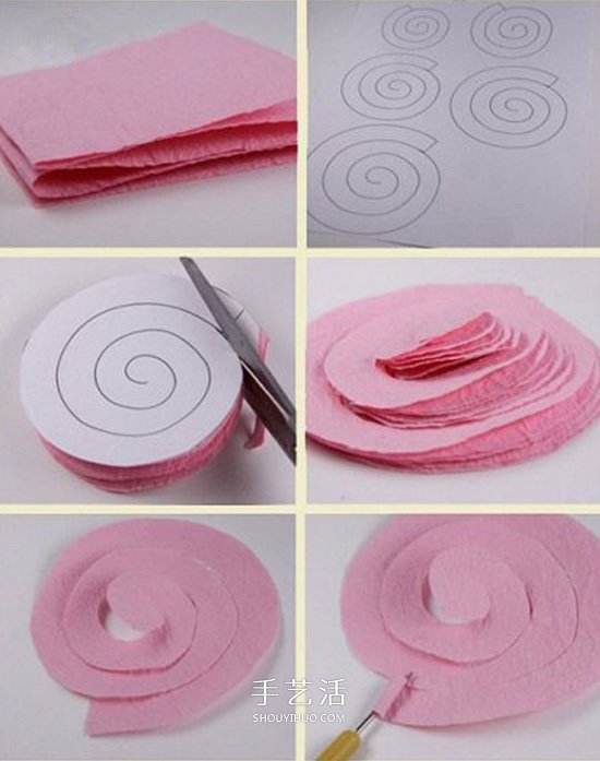 皱纹纸花手工制作教程 做纸花原来这么简单！